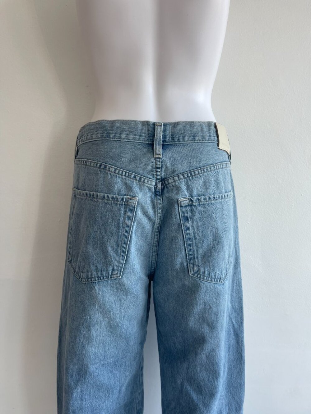 Citizens of Humanity Brynn Drawstring High Waist Wide Leg Jeans - Picture 4 of 5